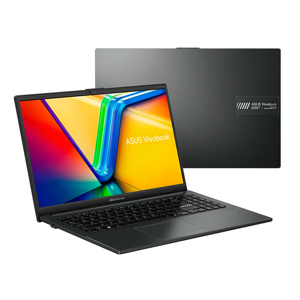 Laptop ASUS VivoBook Go 15 15.6" FHD IPS, Core i3 N350, 8GB DDR4, 256GB SSD - E1504GA