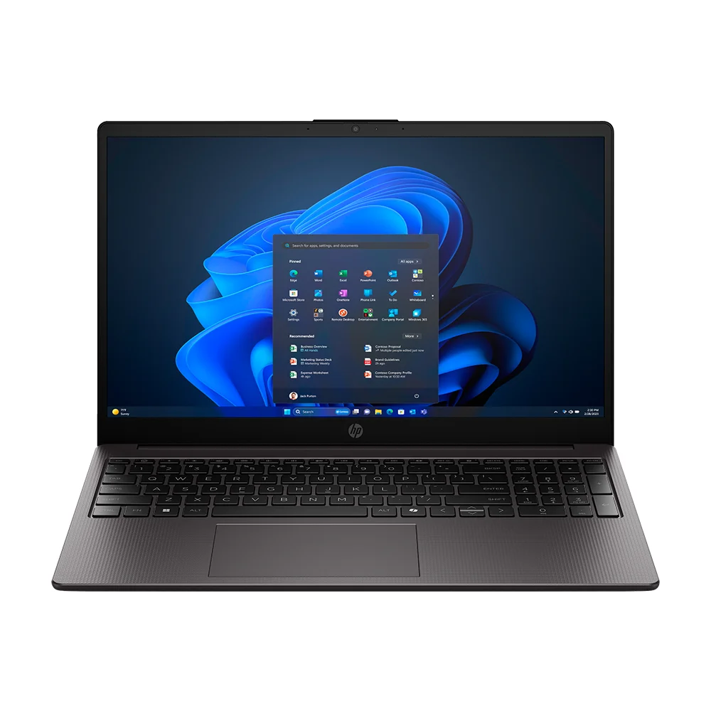 Laptop HP 250R G10 15.6" FHD, Intel Core 7-150U, 16GB DDR5, 512GB SSD, FreeDOS - D2DX8AT