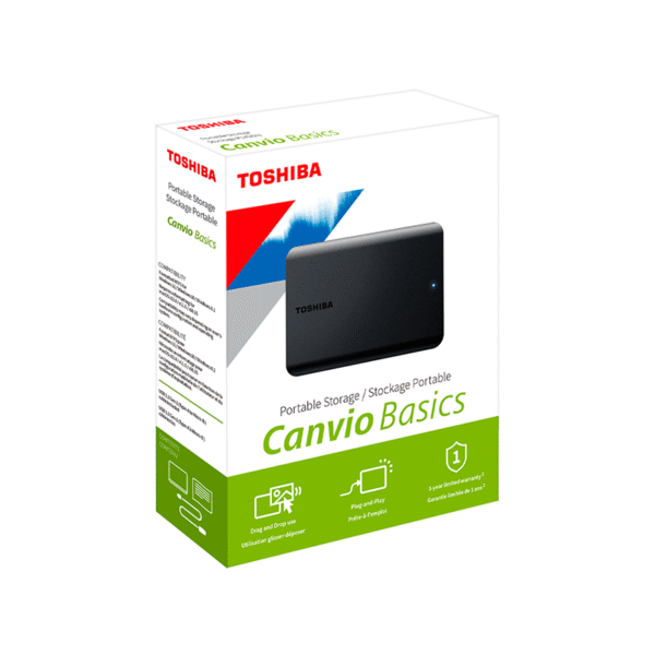 Disco Duro Externo Toshiba 1TB | USB 3.0 | 2.5"