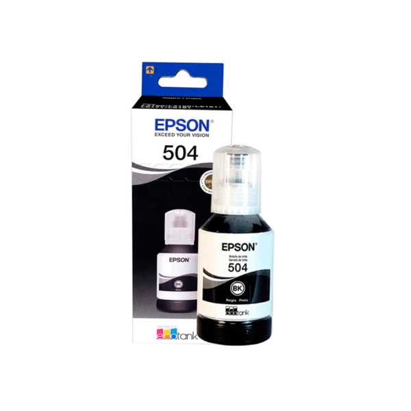 Tinta EPSON T504 - Negro | T504120-AL
