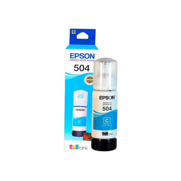 Tinta EPSON T504 - Cian | T504220-AL