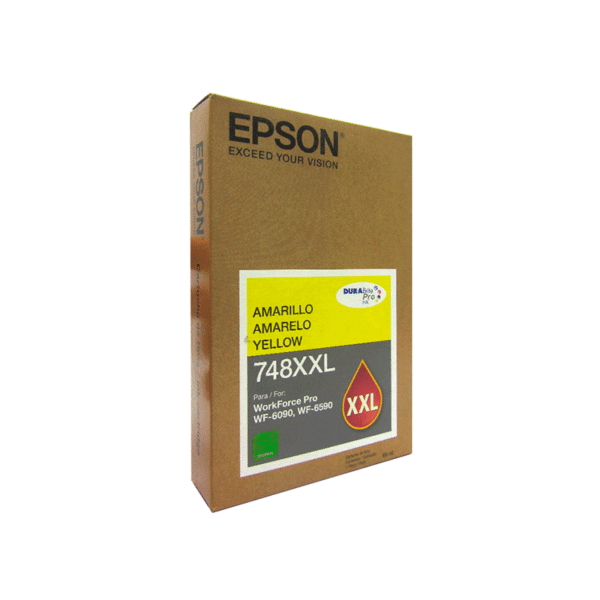 Cartucho de Tinta Epson T748XXL - Amarillo | T748XXL420-AL