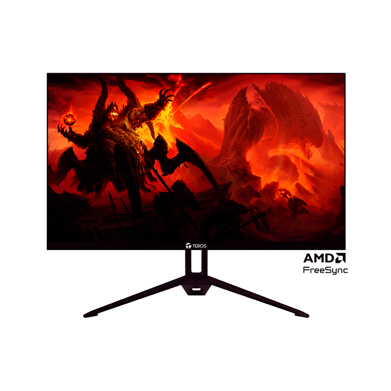 Monitor TEROS TE-2712S 27 pulgadas 1920x1080 IPS, Monitor Gaming, disponible en Corporación Creatics - Monitor con 100Hz, sRGB 99% y speakers integrados