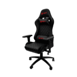 Silla Gamer TEROS TE-8121NV2 negra con reposabrazos 4D y reclinación 180° disponible en Corporación Creatics - Silla gaming con base metálica y almohadillas incluidas