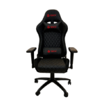 Silla Gamer TEROS TE-8121NV2 negra con reposabrazos 4D y reclinación 180° disponible en Corporación Creatics - Silla gaming con base metálica y almohadillas incluidas