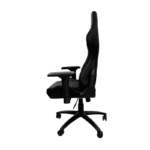 Silla Gamer TEROS TE-8121NV2 negra con reposabrazos 4D y reclinación 180° disponible en Corporación Creatics - Silla gaming con base metálica y almohadillas incluidas