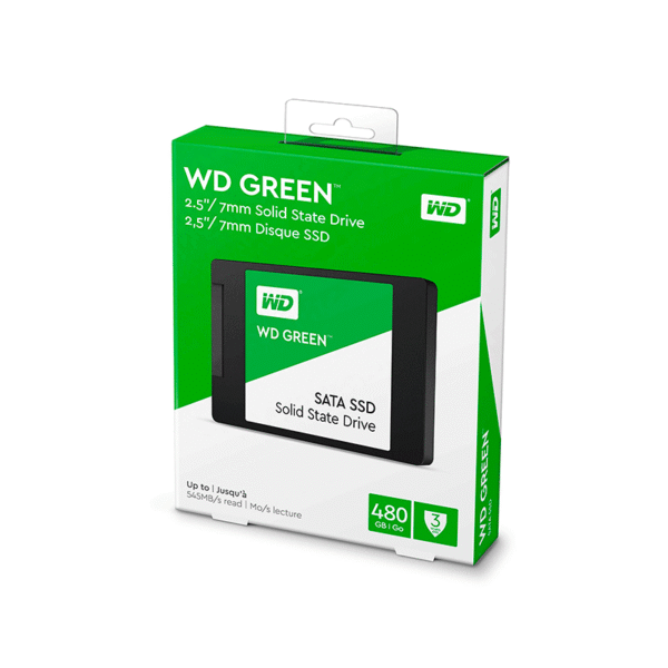 Disco Sólido SSD 480GB | 2.5 SATA WD Green