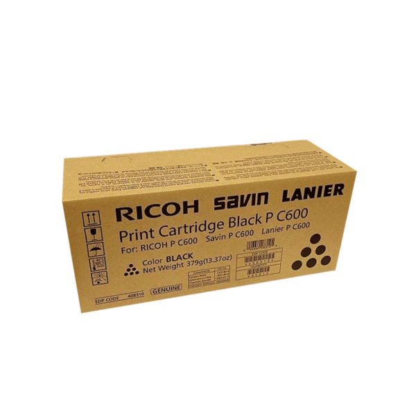 Cartucho de Toner Original Ricoh P C600 Negro | 408310