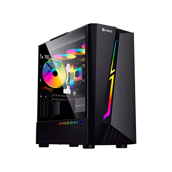 Case Gamer TEROS TE-1172N | Mid Tower ATX RGB