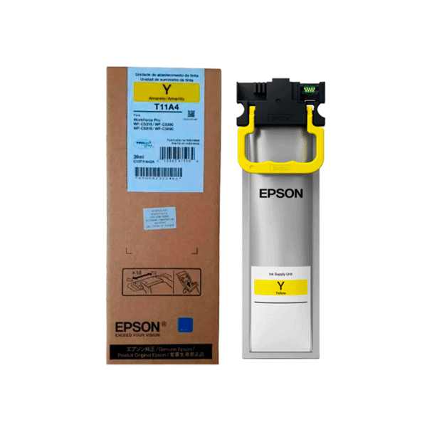 Tinta EPSON T11A420-AL | Amarilla | 143ml | Original