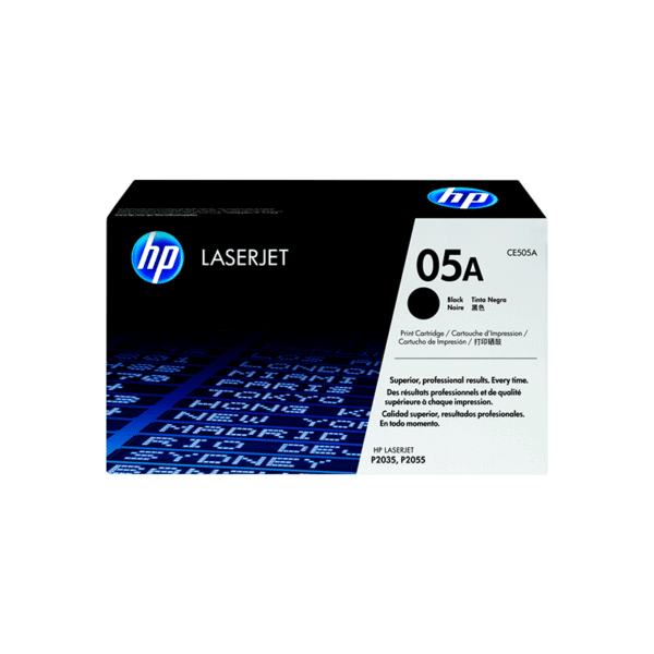 Cartucho de Toner HP 05A Negro LaserJet | CE505A  | Original  | Alta Calidad
