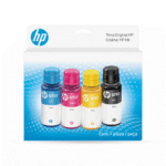 Pack de Tintas HP Botella GT53/GT52 x 4 Colores | Smart Tank y DeskJet Series