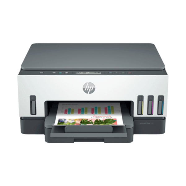 Impresora HP Smart Tank 720 Multifuncional | WiFi Dual Band | Sistema Continuo | Smart App